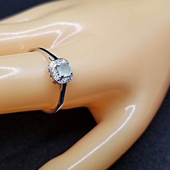 Opal Ring Green Size 11 Ring Bomb Party - Picture 3 of 4